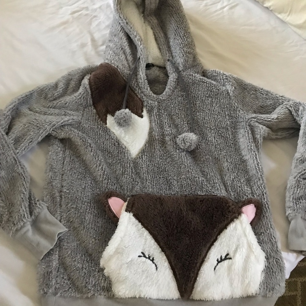 Fleece sweatshirt